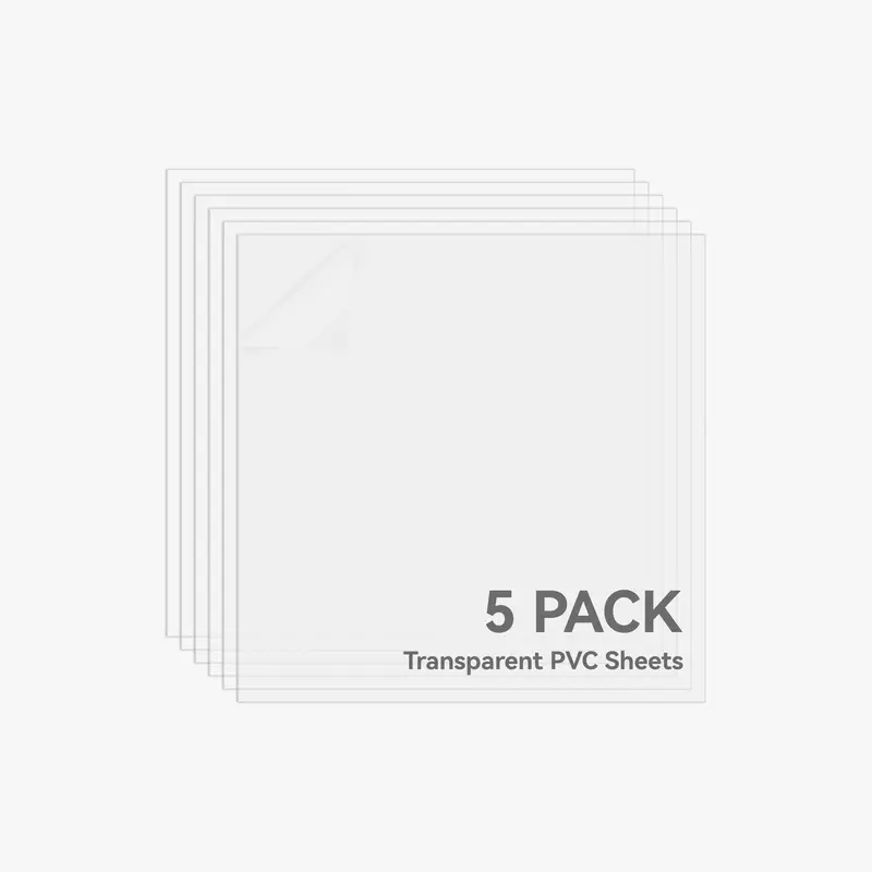 0.3 Mm Clear Pvc Sheet – Cut-To-Size Pack (5 Sheets) 1