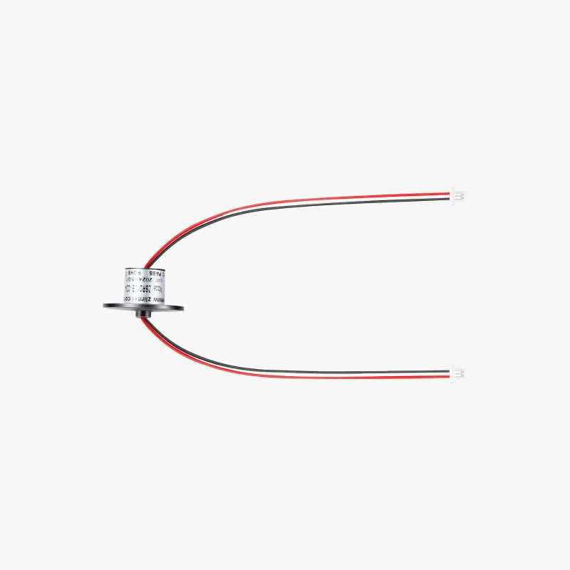 12.5Mm Single-Circuit Slip Ring With Sh1.0 Connector For Compact Rotation Applications 1
