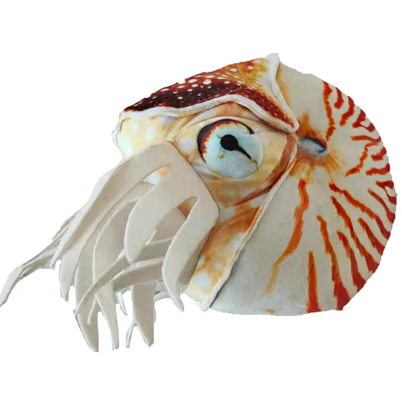 12-Inch Nautilus Plush – Fossil-Inspired Collectible Stuffed Animal 1