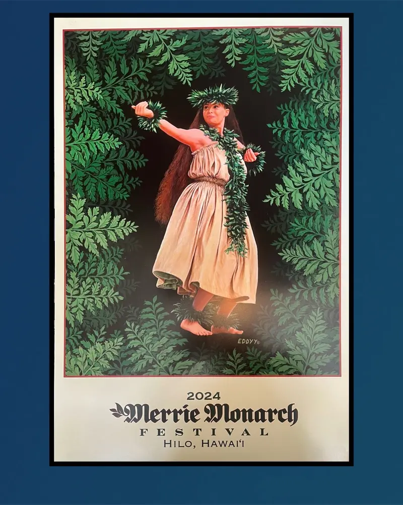 2024 Merrie Monarch Festival Poster 1