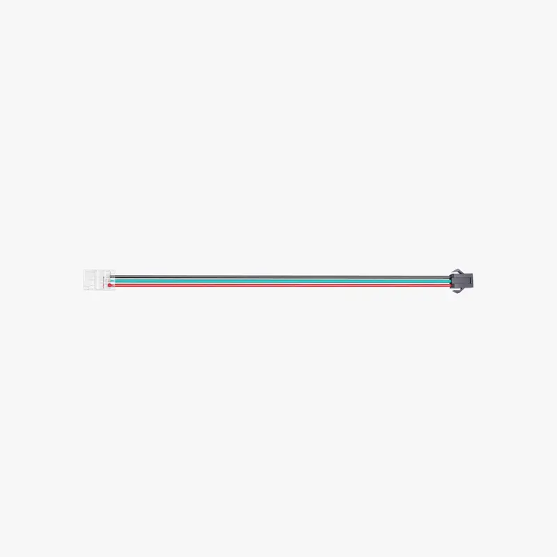 3-Pin 10Mm Rgb Led Strip Connector Cable With Sm Female Plug – Color-Controlled Lighting Link 1