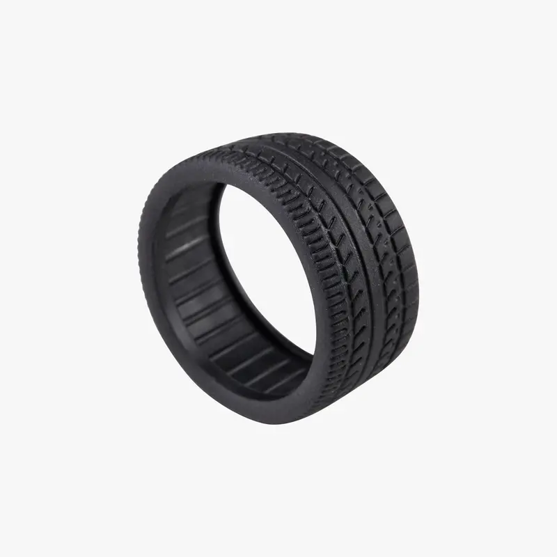 33.7 × 13.85 Mm Rubber Tires – Set Of 4 1