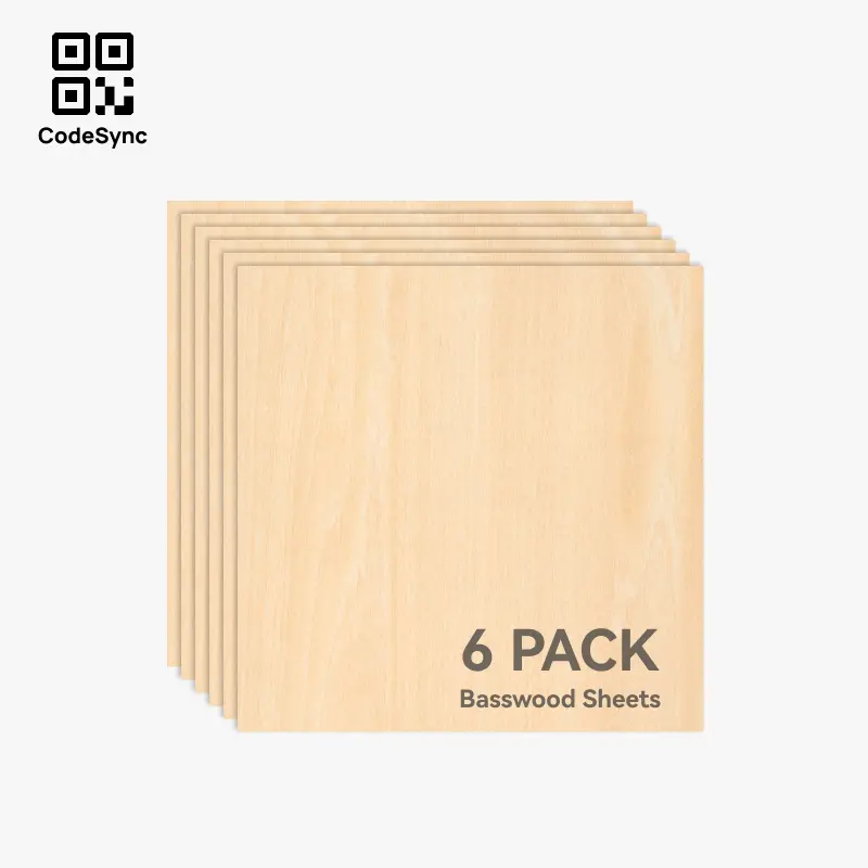 3Mm Basswood Plywood – Lightweight 6-Sheet Craft Kit 1