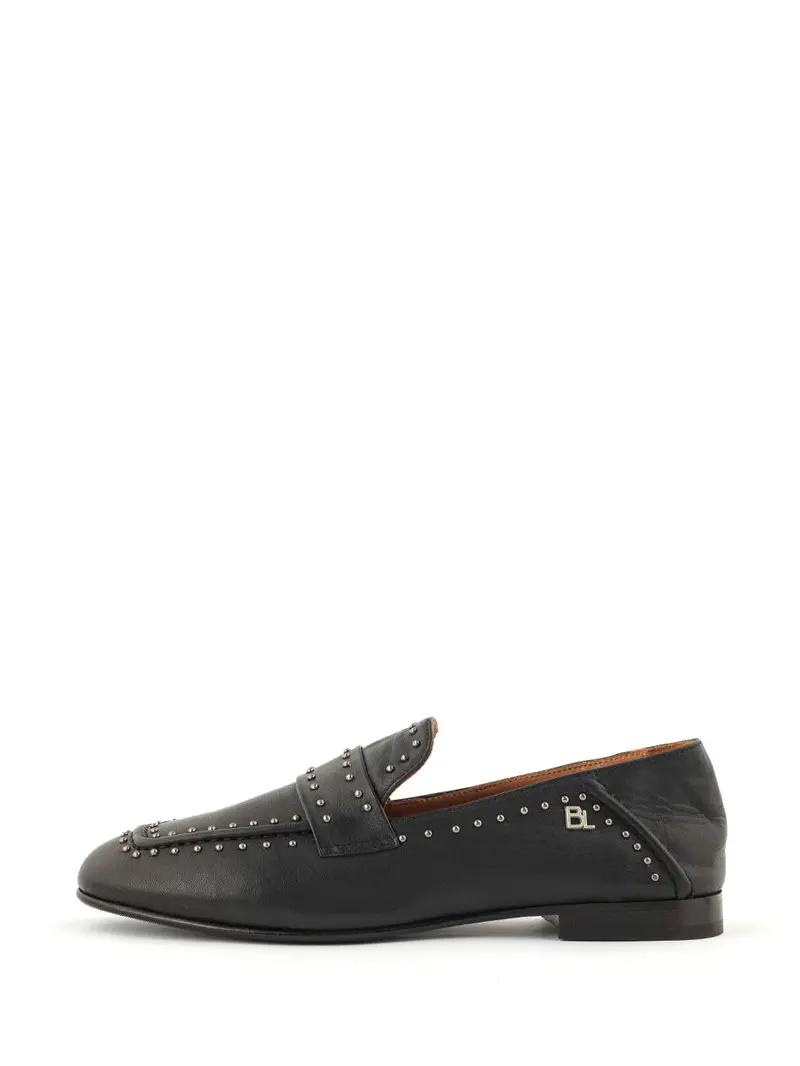 April Black Loafer Shoes 1
