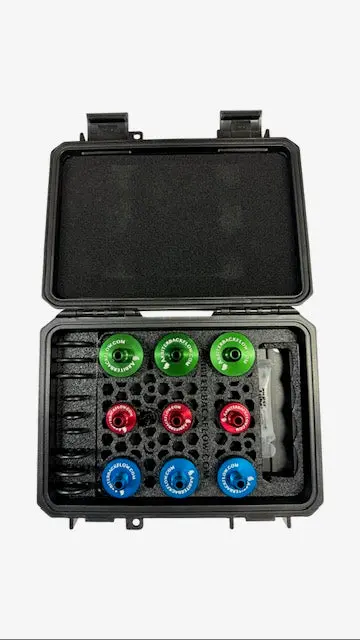 Arbiter Qt200A Aluminum Quick-Connect Fitting Set – 9-Piece With Carry Case And Holder 1