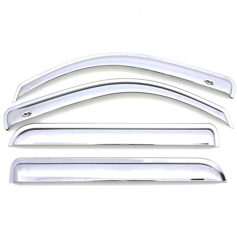 Auto Ventshade (Avs) 684806 - Ventvisor Deflector Chrome Outside Mount 4 Pc. 1