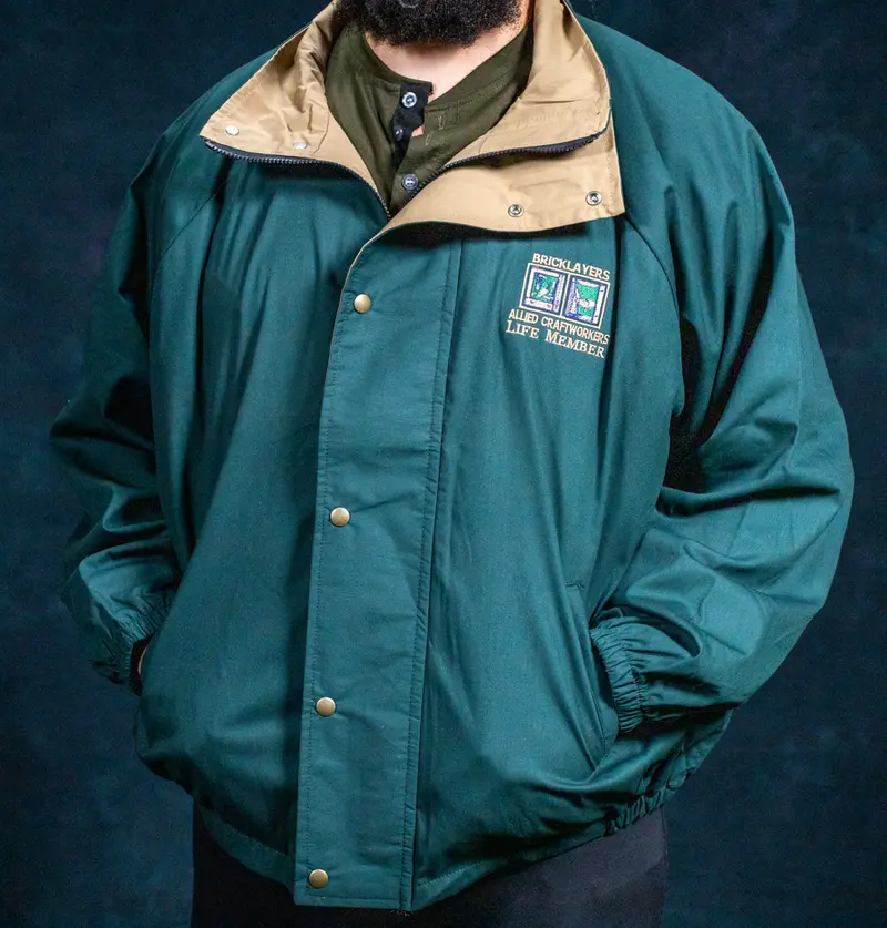B51 Bac Life Member Jacket – Forest Green Quilted Outerwear 1
