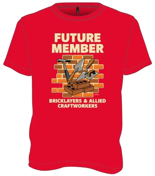 Bac Future Member Toddler T-Shirt – Red (Rtt1) 1