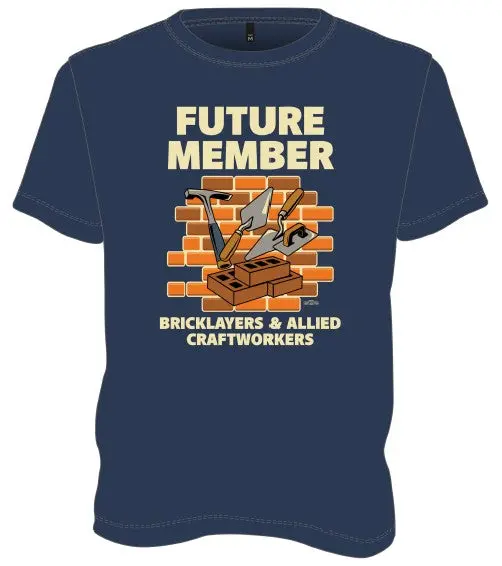 Bac Future Member Youth T-Shirt – Navy Blue (Nyt1) 1