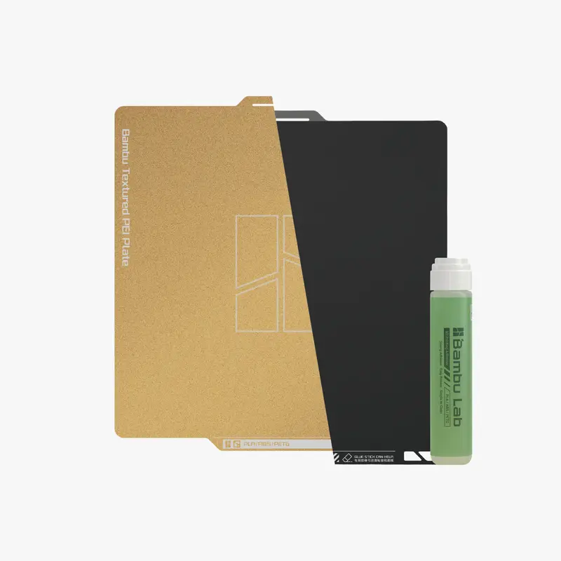 Bambu Dual-Texture Pei Build Plate With Integrated Glue Layer 1
