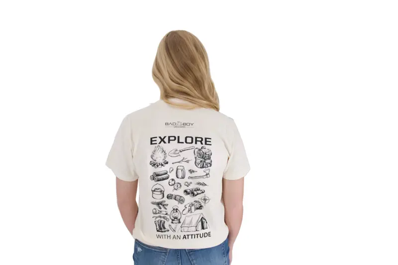 Bandit Explore Ivory T-Shirt – Bb Mowers 1
