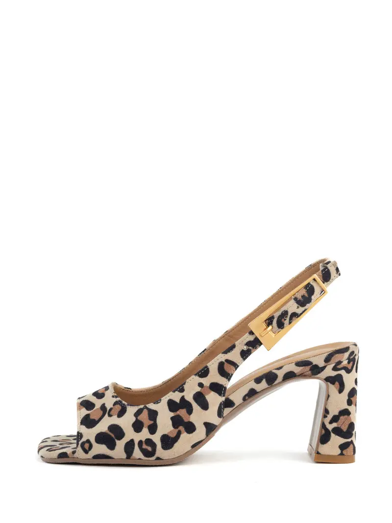 Biba Leopard-Print Sandal 1