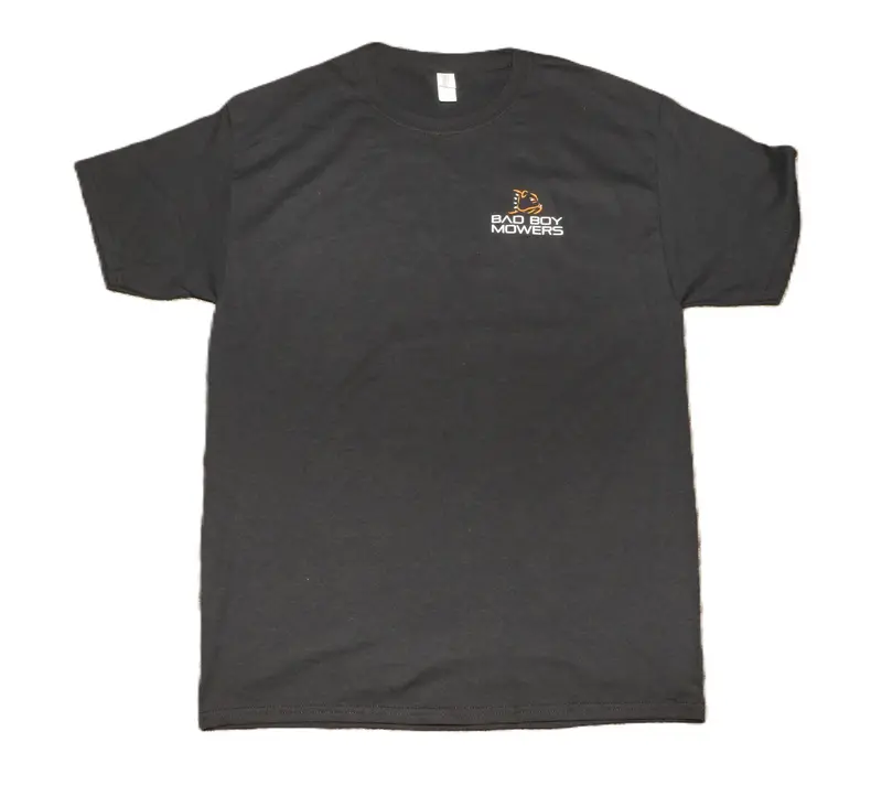 Black Bad Boy Mowers Bulldog Logo T-Shirt 1