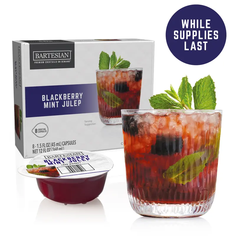 Blackberry Mint Julep Cocktail Capsules 1