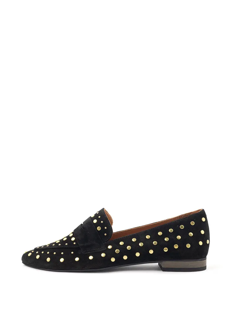 Bo Sleek Black Loafer Shoes 1
