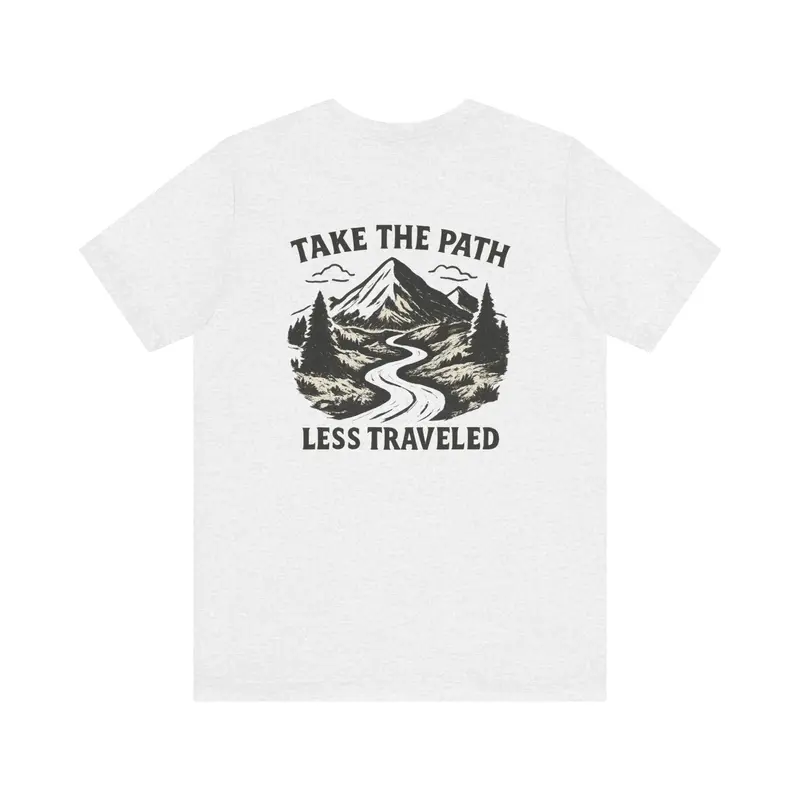 Bold Path Unisex Graphic Tee – Inspirational Lifestyle Apparel 8