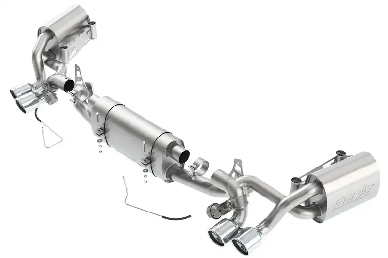 Borla 140523 S-Type Cat-Back Exhaust System – Stainless Steel Performance Sound 1