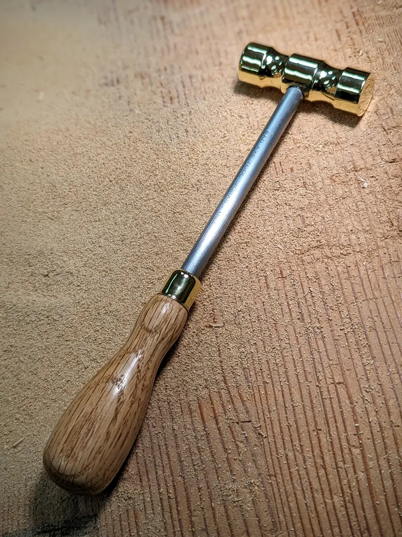 Brass Saw Setting Hammer – Precision Tool For Tooth Alignment 1