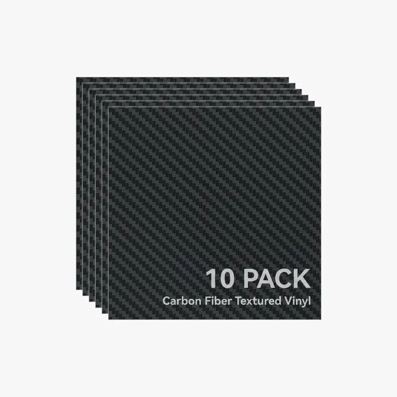 Carbon Fiber Pattern Removable Vinyl – 10-Sheet Roll 1