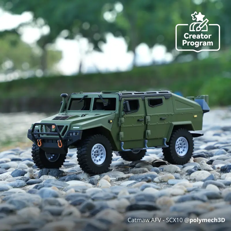 Catmaw Afv Scale Model Kit – Rc-Ready Scx10 Off-Road Vehicle Assembly 1