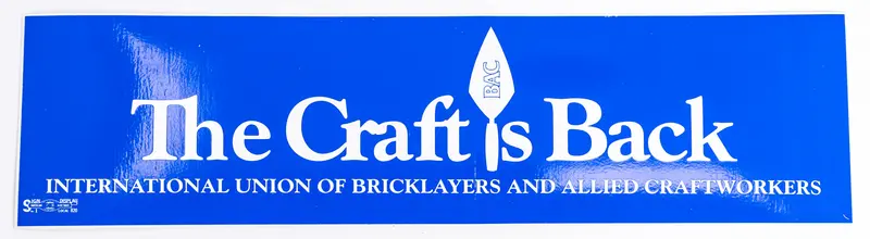 Cb6 "3X12" Craft-Themed Bumper Sticker 1