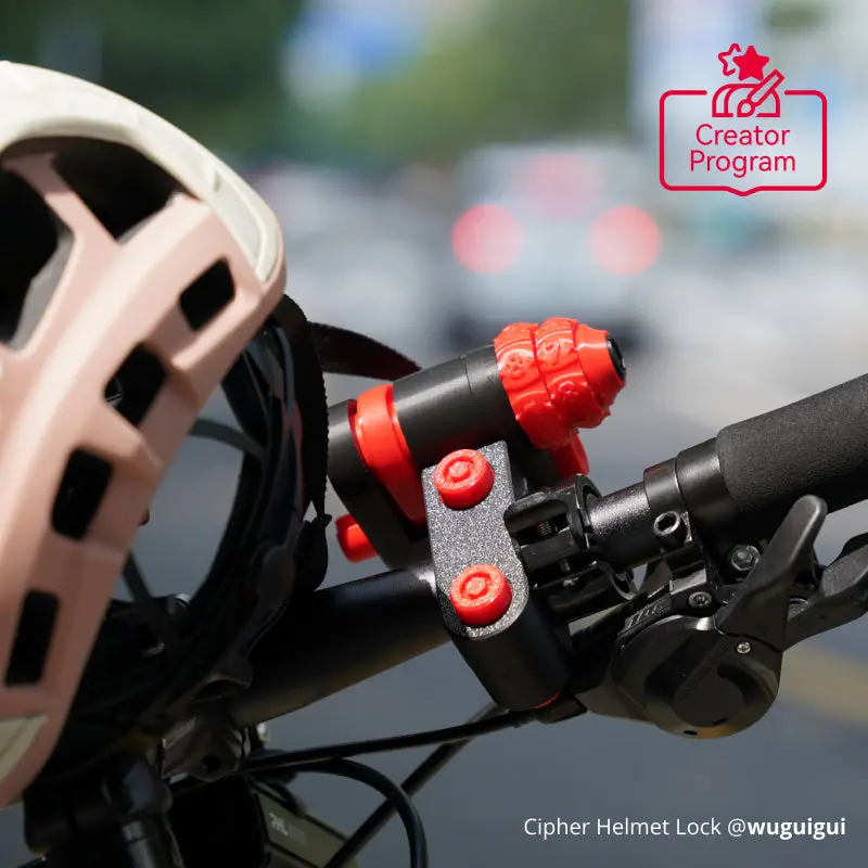 Cipher Helmet Security Lock Kit For Motorcycles And Bikes 1