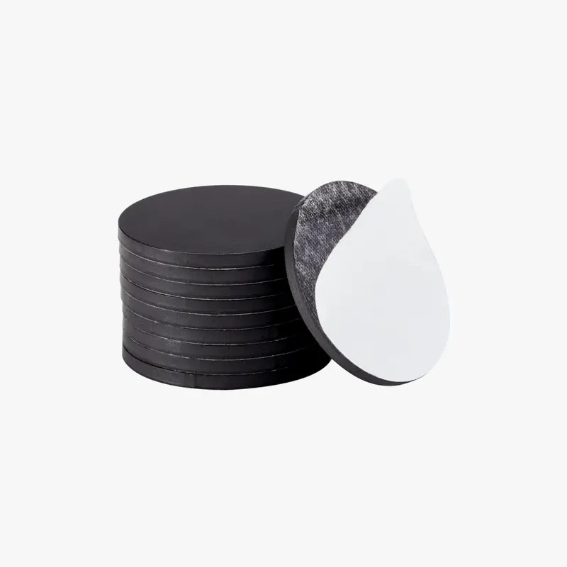 Circular Magnetic Sticker – Self-Adhesive Round Magnet For Display Or Organization 1