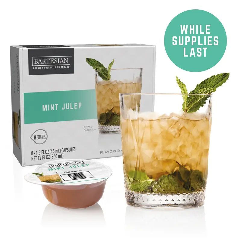 Classic Mint Julep Cocktail Capsules 1
