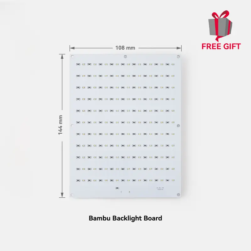 Cmyk Backlight Board – Redemption-Only Free Gift For Bambu Customers 1