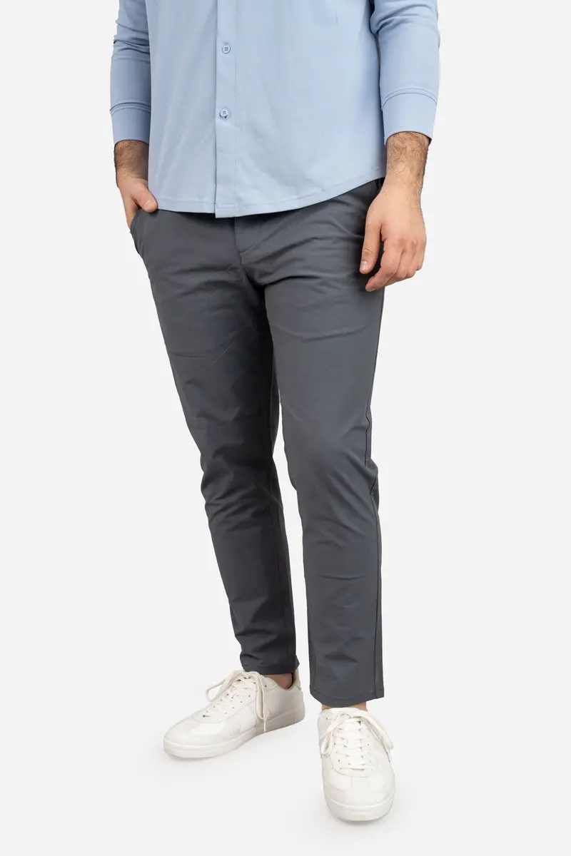 Coda Tech Charcoal Chino Pants 1