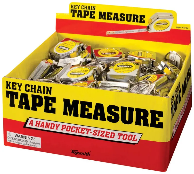 Compact Keychain Tape Measure — 1.25-Inch Retractable Tool For Everyday Use 1