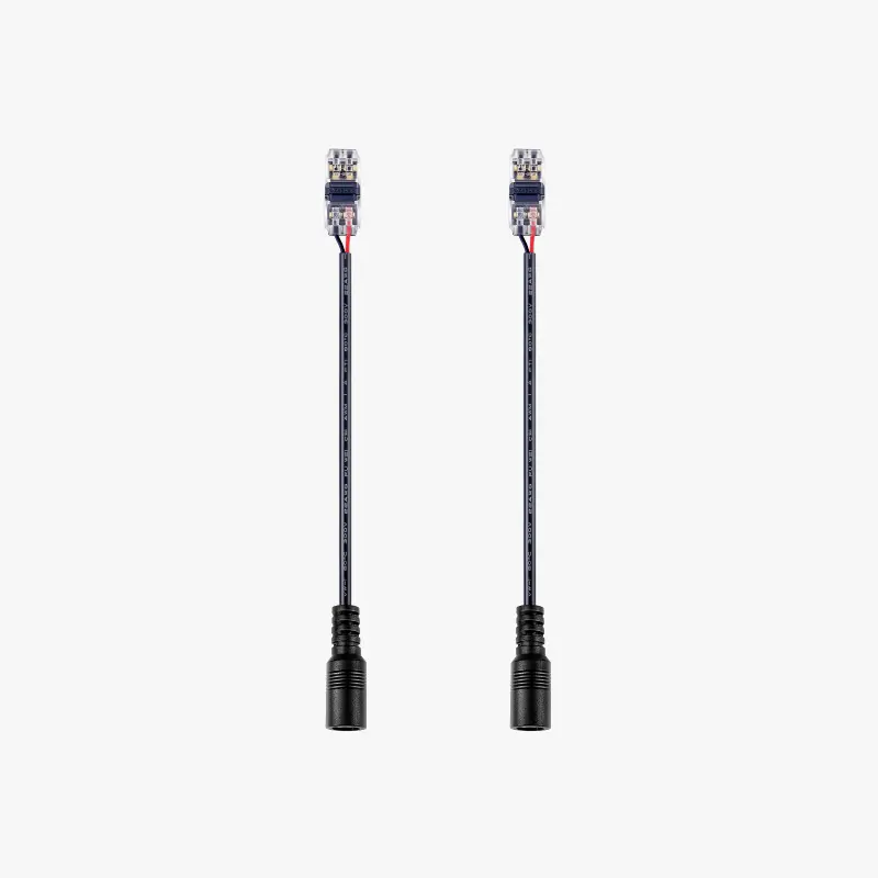 Dc5521 Female To 2-Pin Solderless Quick-Connect Adapter 1