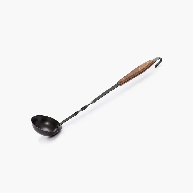 Deep-Bowl Stainless Steel Ladle For Camp Cooking 1