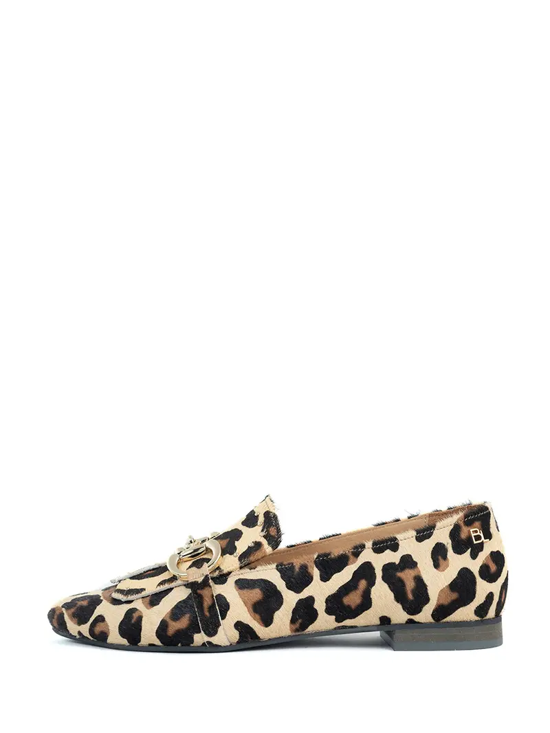 Dena Leopard-Print Loafer 1