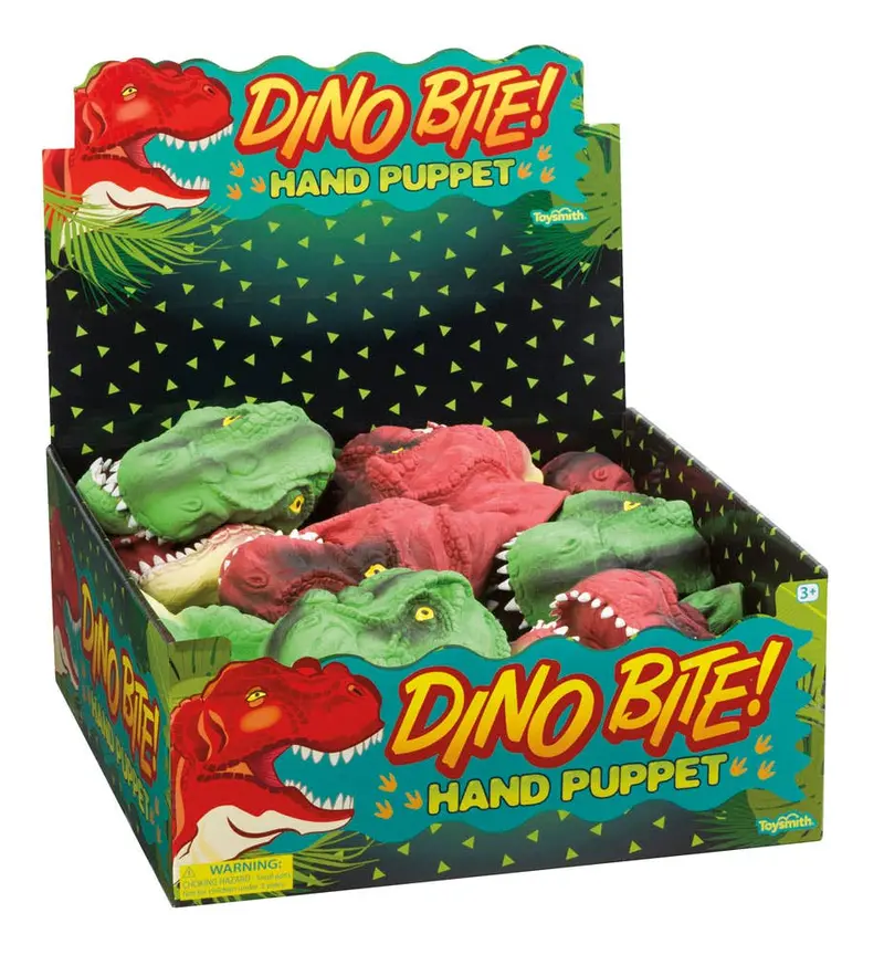 Dino Bite Hand Puppet – Vibrant Assorted Color Options 1