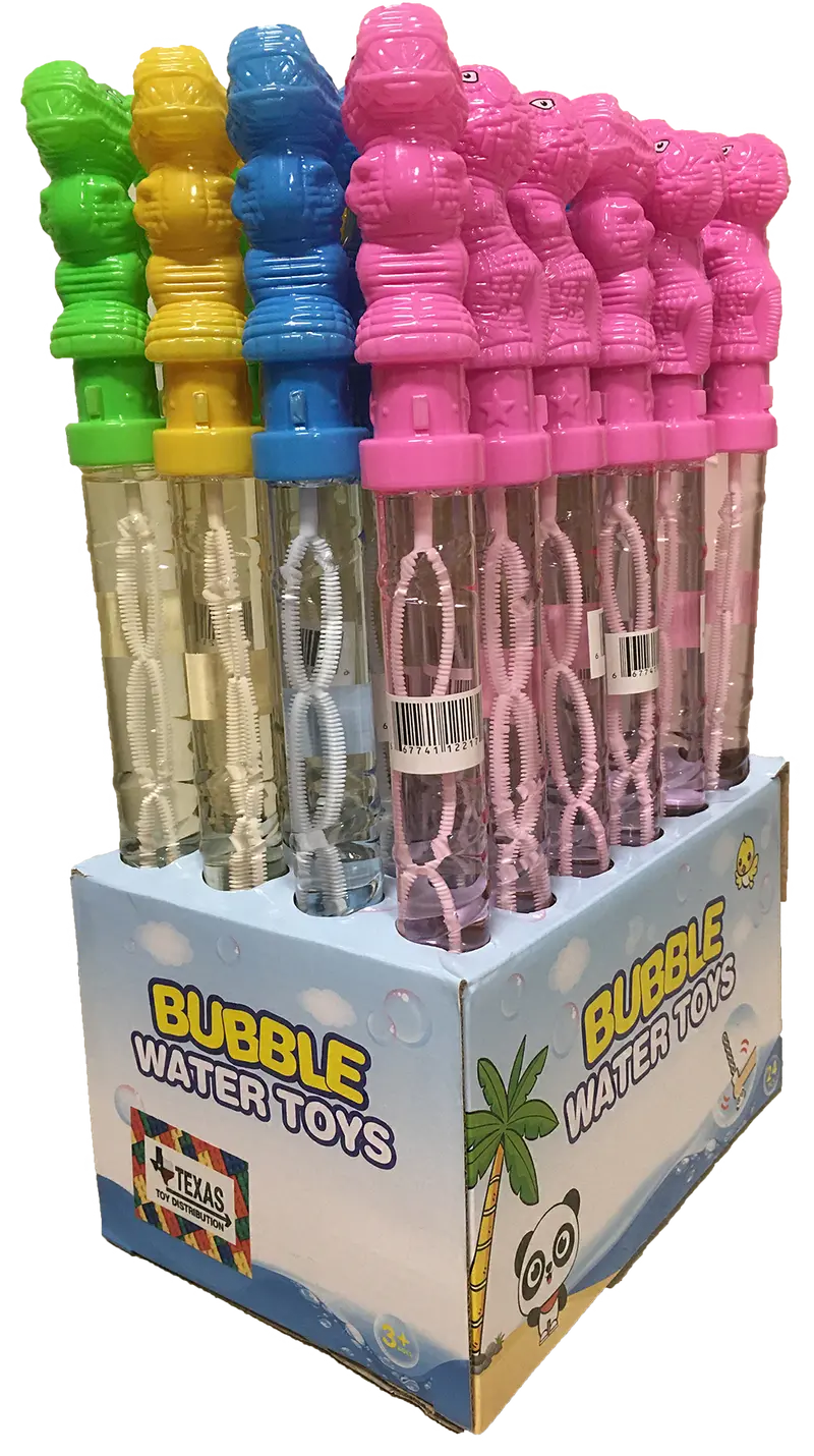 Dinosaur Bubble Wand Assortment – 24 Wands In Four Vibrant Colors 1