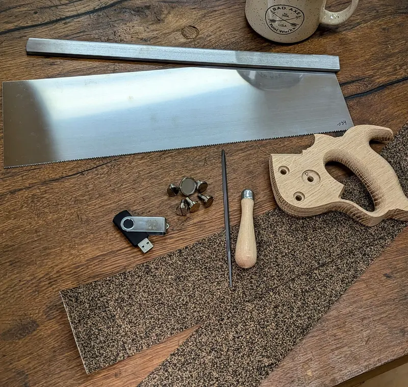 Diy 16-Inch Tenon Saw Kit – Assemble & Tune Yourself 1