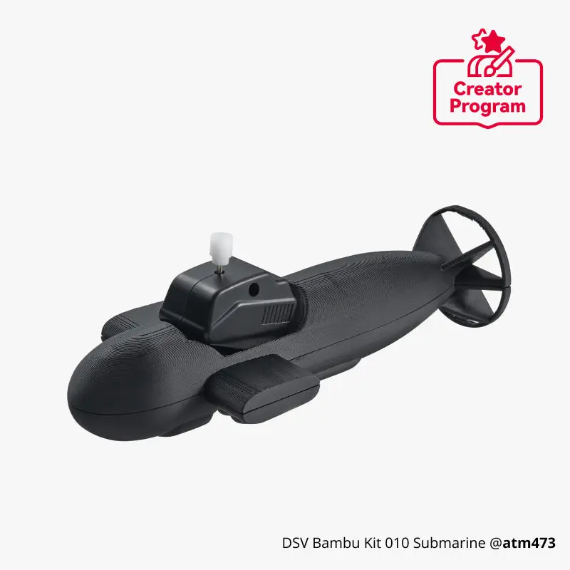 Dsv Deep-Sea Exploration Boat Model Building Kit 1