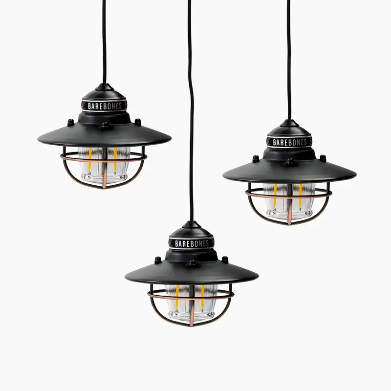 Edison-Style String Lights – Pendant Set 1