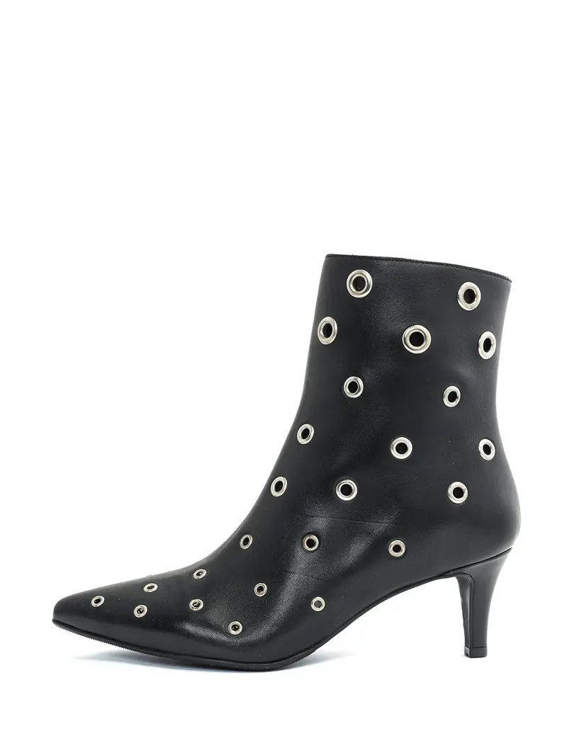 Elaine Black Ankle Boots 1