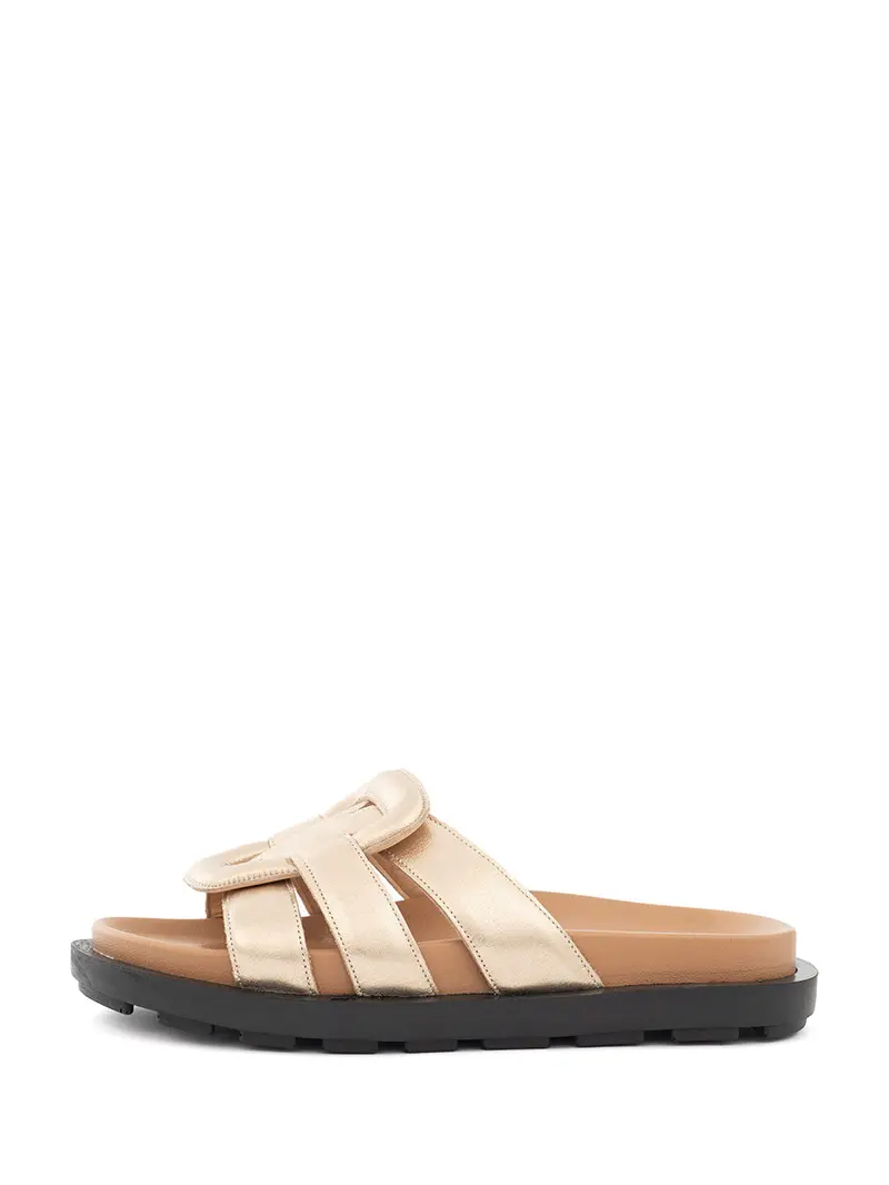 Elie Gold Slipper For Women 1