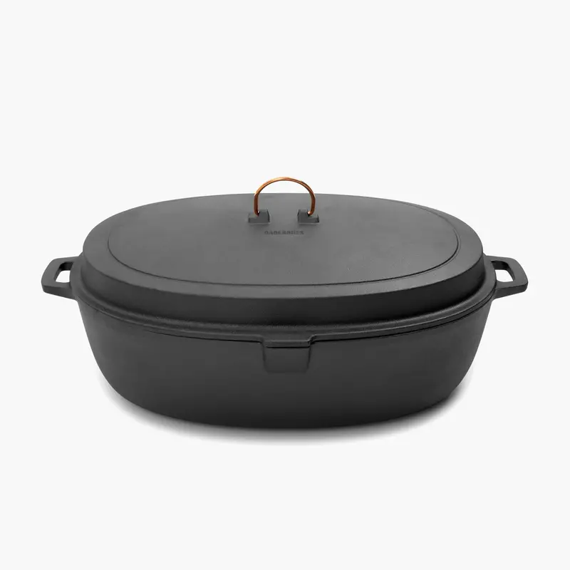 Enameled Cast Iron Roasting Pan 1