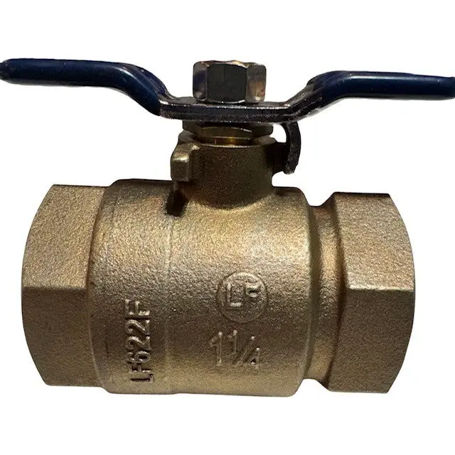 Febco 781050Ll Non-Tapped Lead-Free 1.25-Inch Ball Valve 1