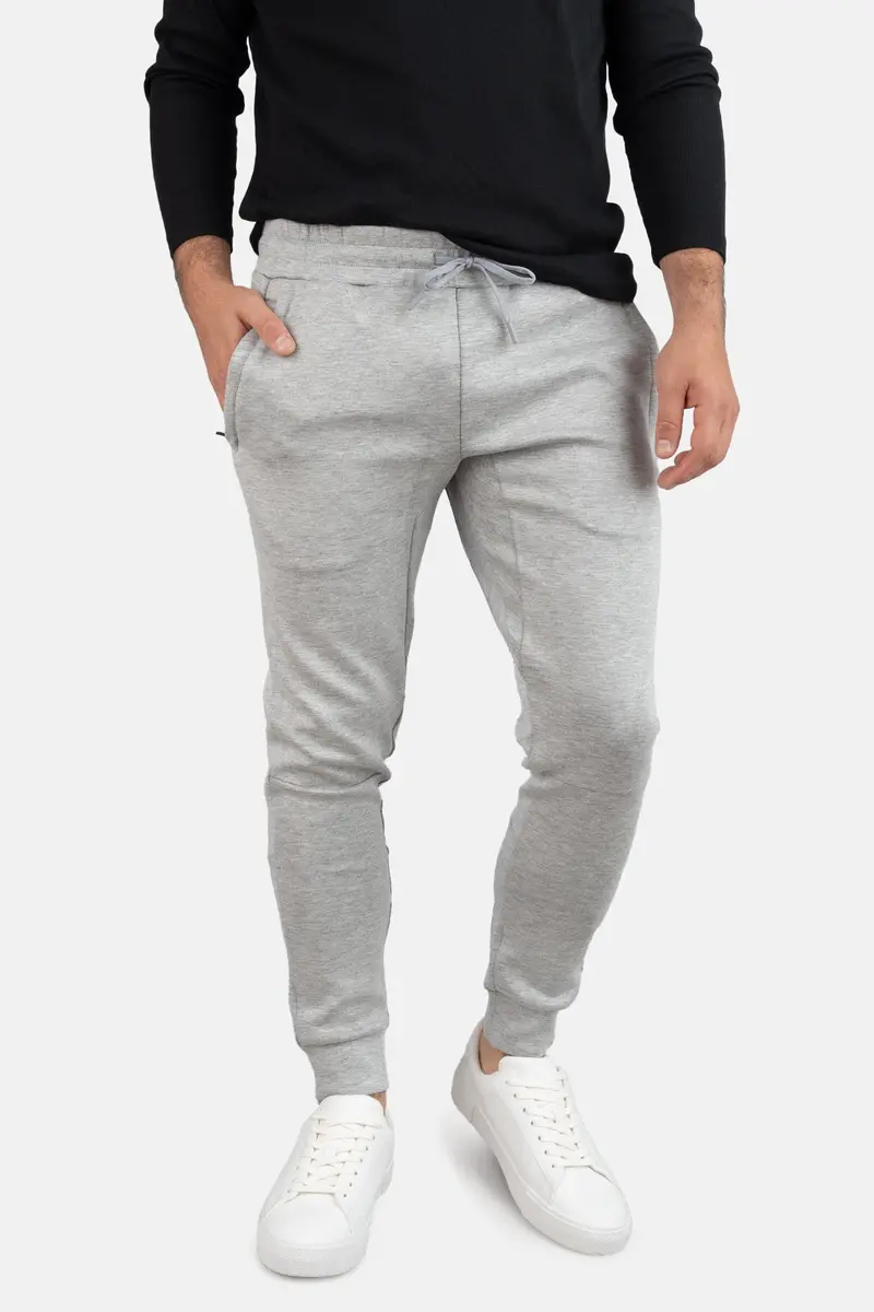 Flex Joggers In Heather Gray 1
