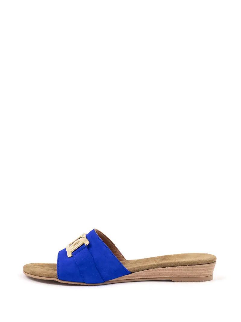 Flo Cobalt Blue Slippers For Women 1