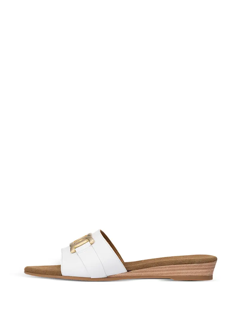 Flo White Slippers For Women 1