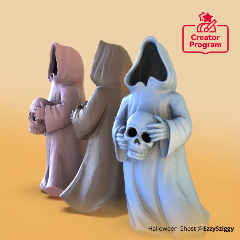 Floating Ghost Ornament – Lightweight Halloween Hanging Decor 1