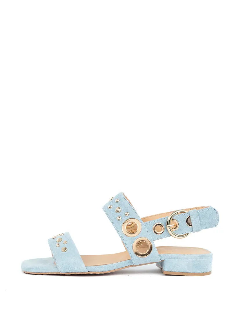 Flower Baby Blue Floral Sandals 1