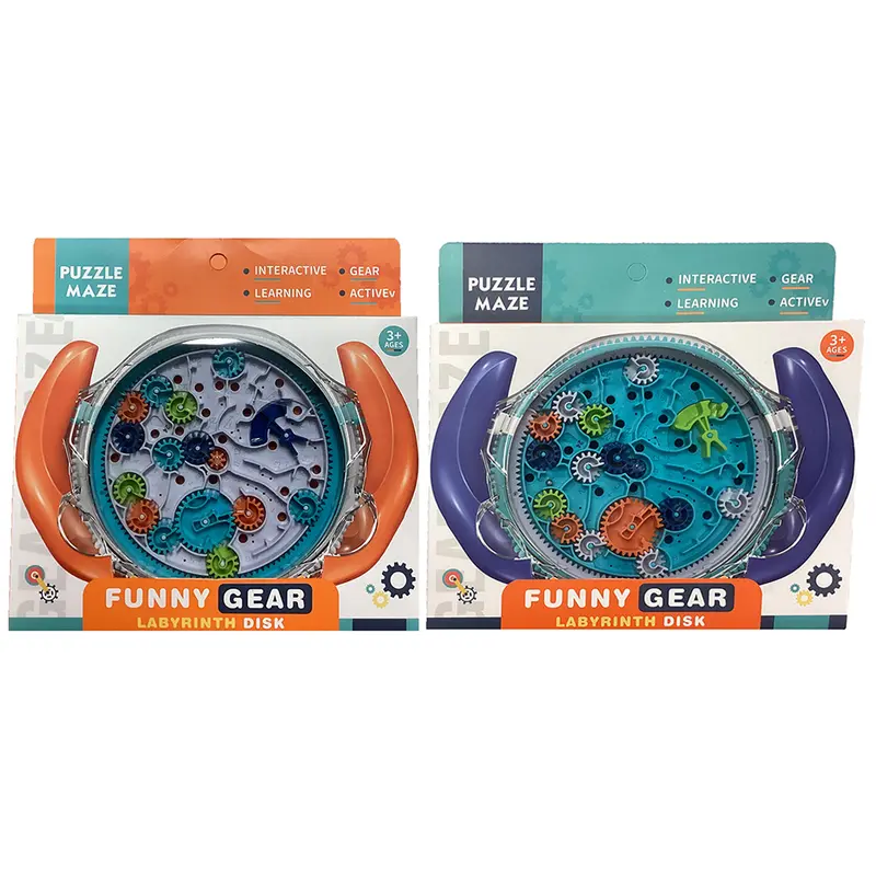 Gear Labyrinth Maze Puzzle – Portable Handheld Mechanical Brain Teaser 1