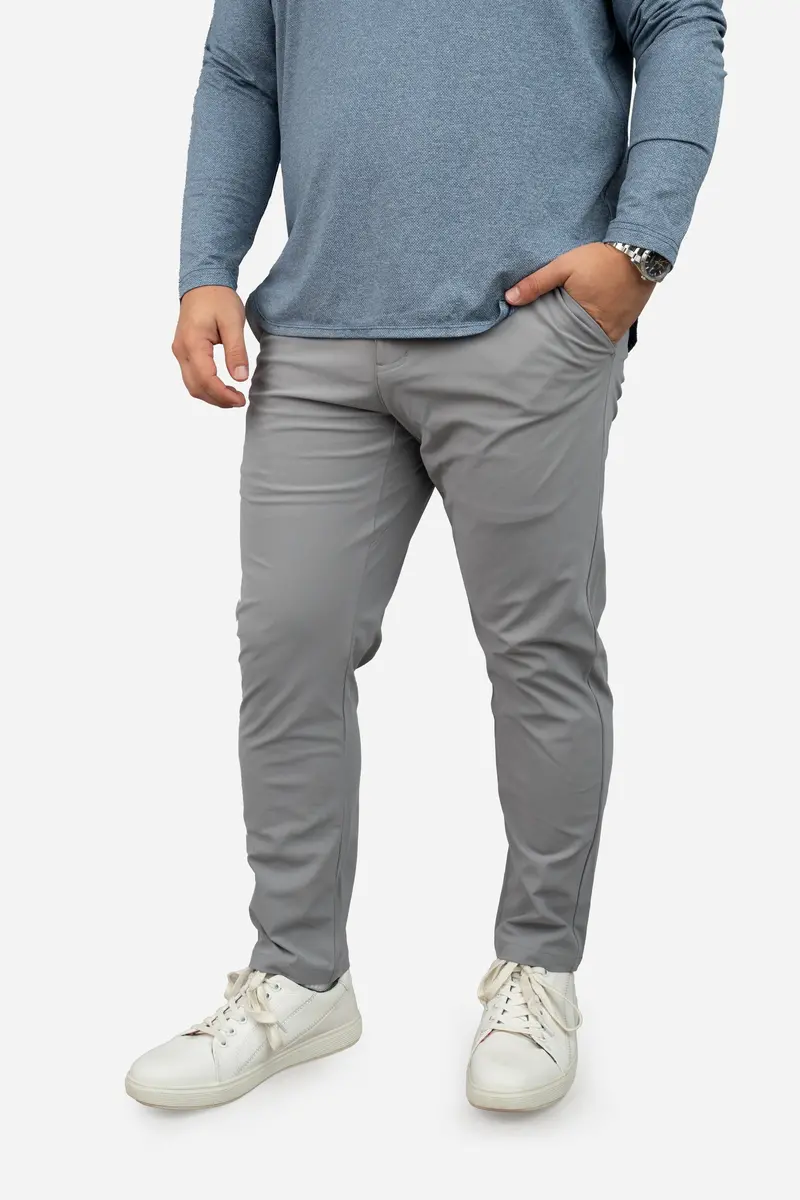 Gray Pace Performance Athletic Pants 1